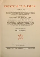 Kunstschutz im Kriege