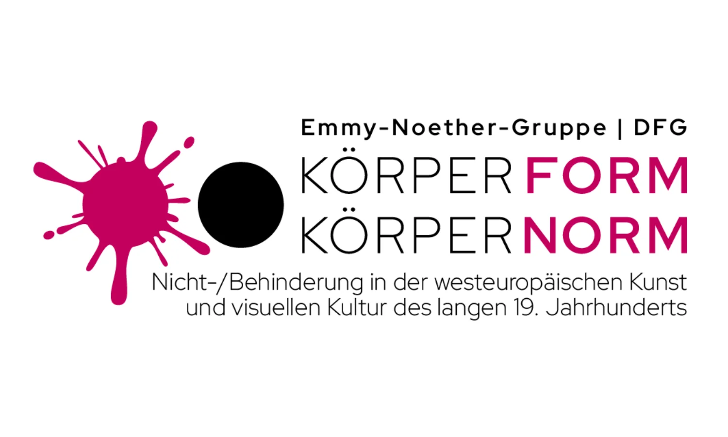 Emmy-Noether-Gruppe „Körperform und Körpernorm. Nicht-/Behinderung in der westeuropäischen Kunst und visuellen Kultur des langen 19. Jahrhunderts“ 