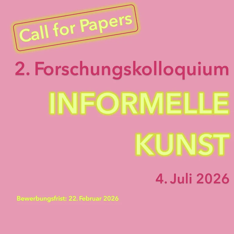CFP 2. Forschungsskolloquium