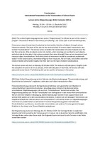 Translocations Lecture Series WS 25 26 (aktualisiert)