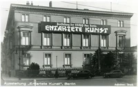 Das Ausstellungsgebäude "Entartete Kunst" in Berlin