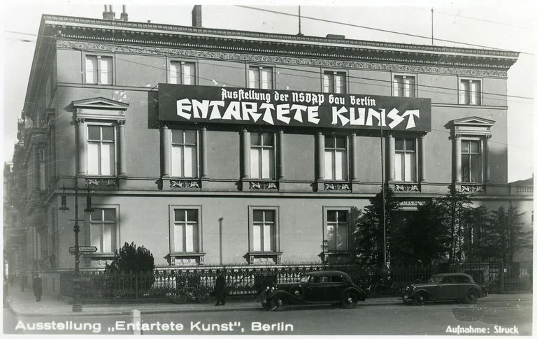 Das Ausstellungsgebäude "Entartete Kunst" in Berlin