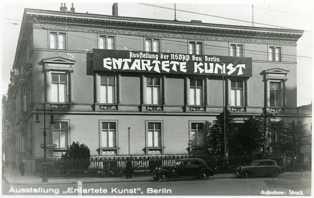 Das Ausstellungsgebäude "Entartete Kunst" in Berlin