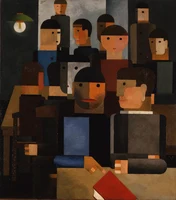 Seiwert, Franz Wilhelm_Diskussion, 1926.webp