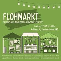 Flohmarkt - Fachschaft Anglistik & Kunstgeschichte WiSe25-26