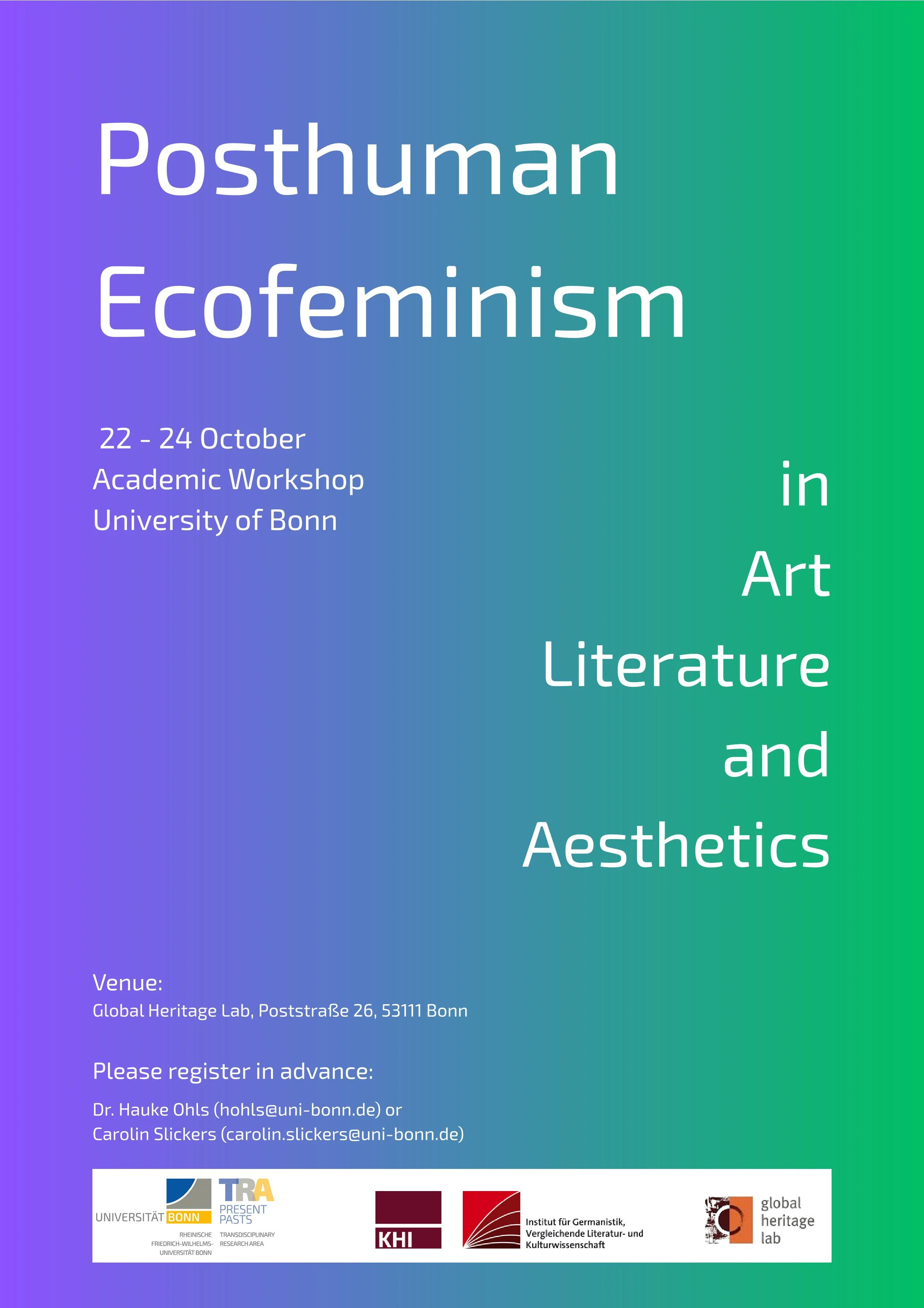 Posthuman Ecofeminism