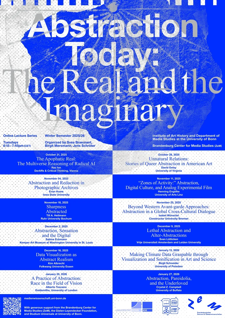 "Abstraction Today. The Real and the Imaginary“