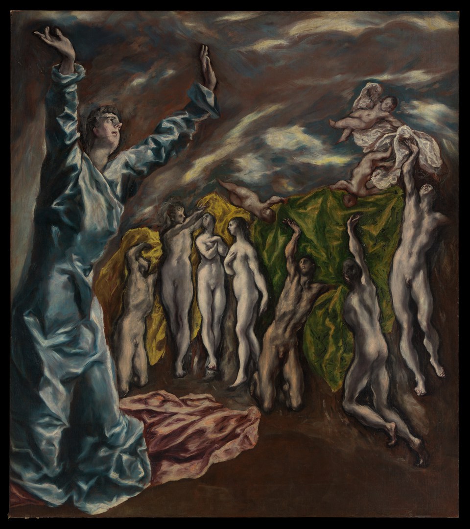 El Greco (Domenikos Theotokopoulos): The Vision of Saint John, ca. 1608–14, Metropolitan Museum of Art
