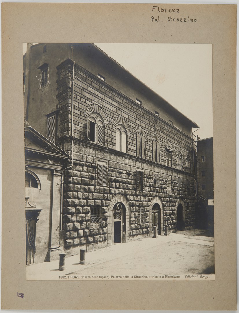Westfassade des Palazzo dello Strozzino